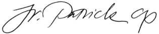 fr patrick signature